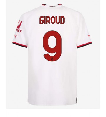 AC Milan Olivier Giroud #9 Bortedrakt 2022-23 Kortermet